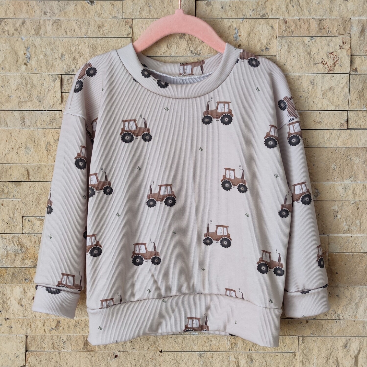 Pullover Rib Jersey - Kleiner Traktor 
