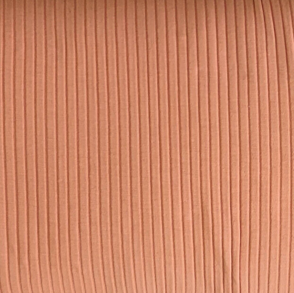 (Stoff) Breit-Rib Jersey - Fasan Braun