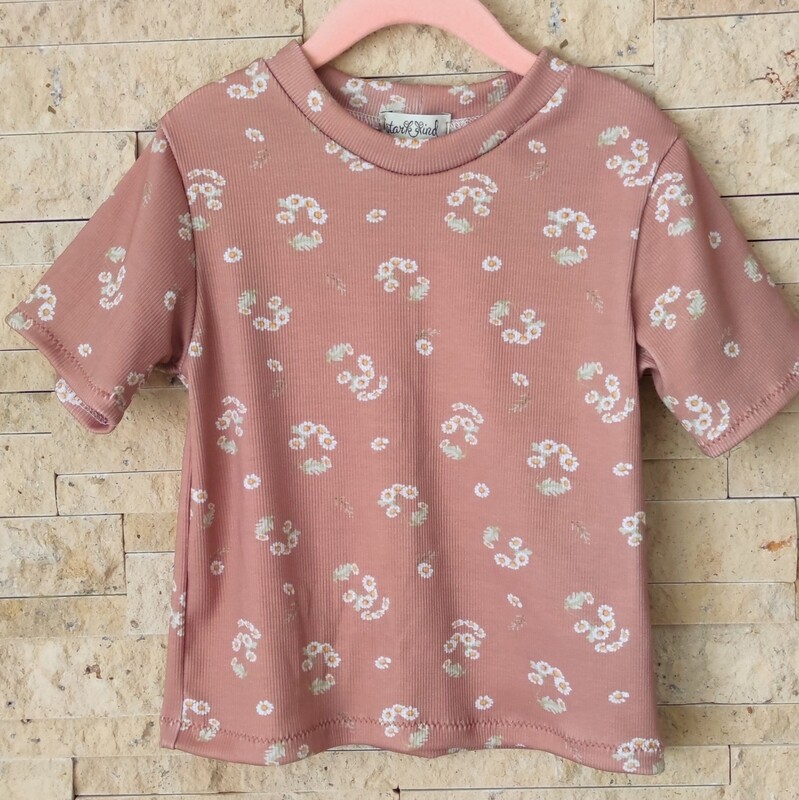 T-Shirt - Rib Gänseblümchen 