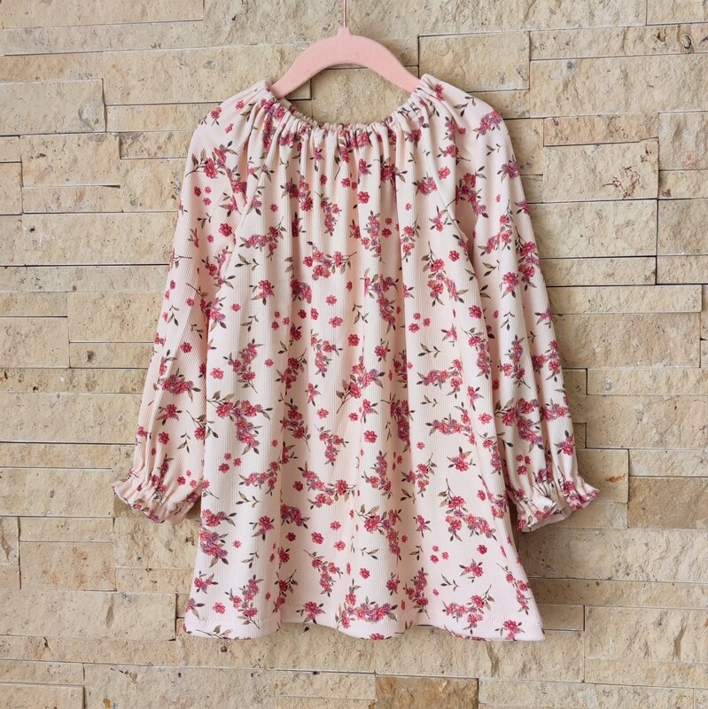 Bluse - Rib Frühlingsblüten 