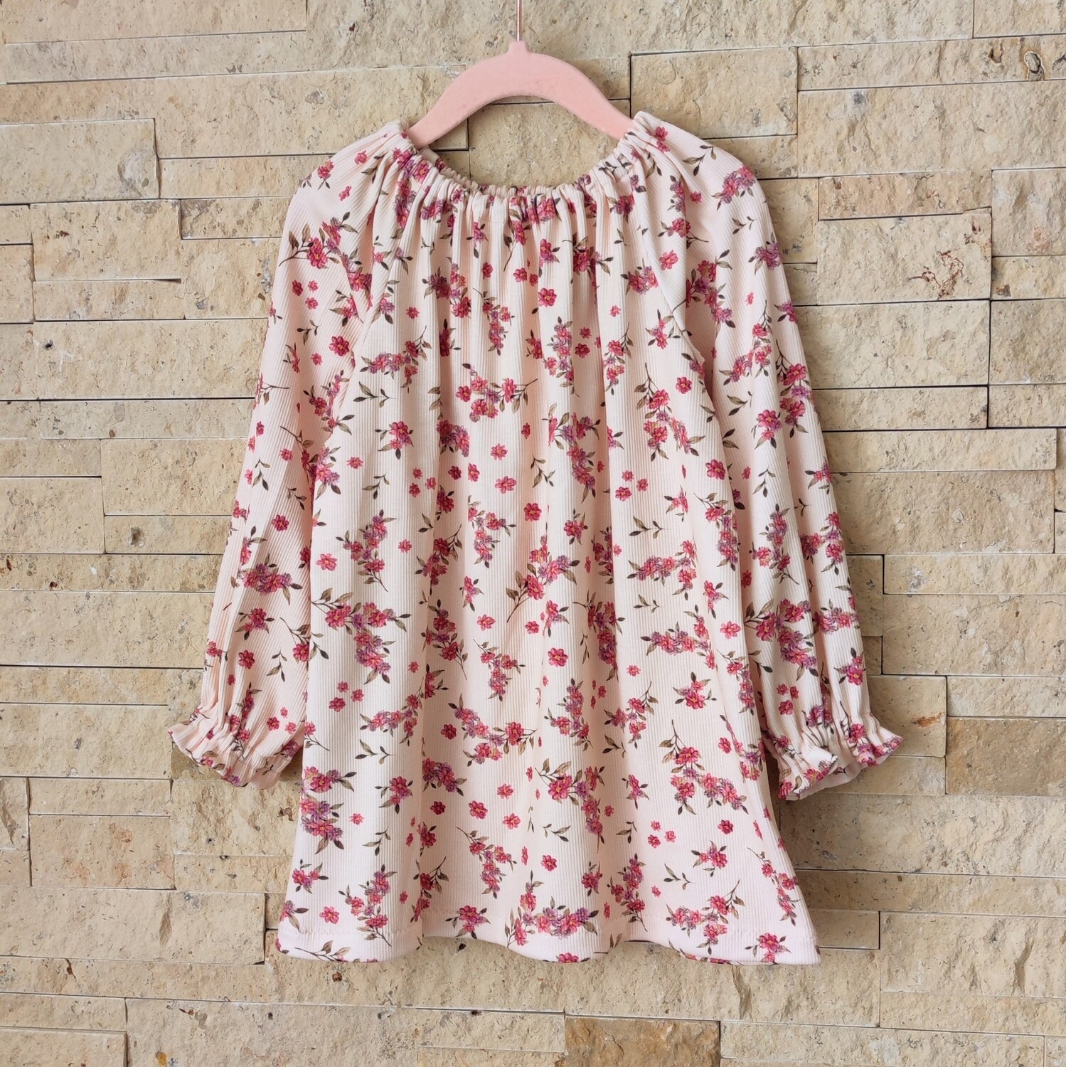 Bluse - Rib Frühlingsblüten 
