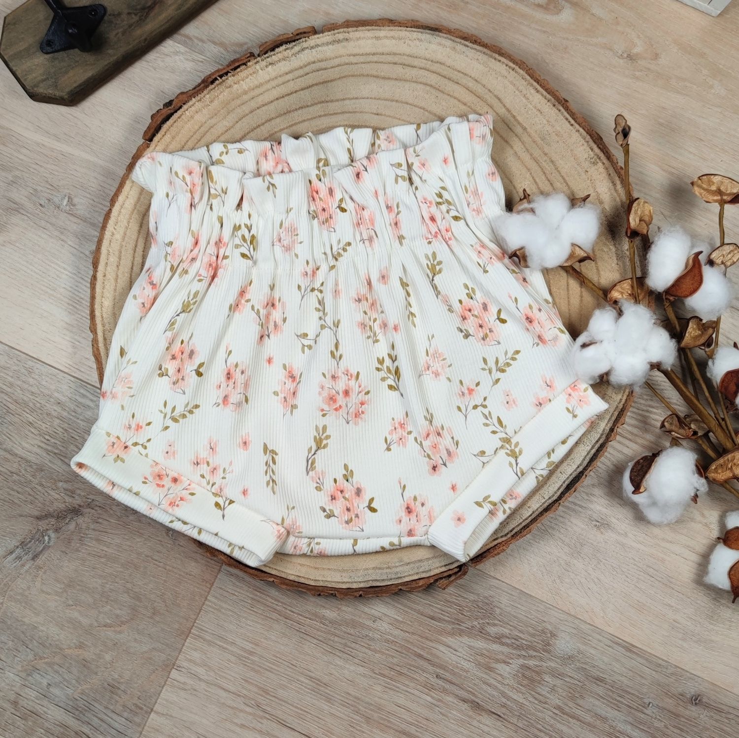 Bummie - Rib Jersey Kirschblüte