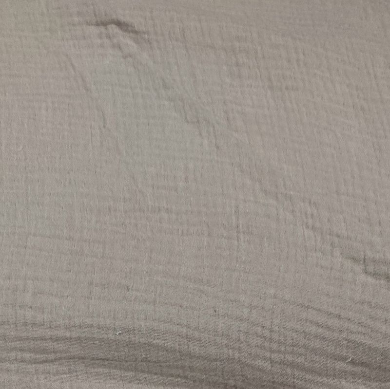 Bluse - Musselin Taupe 