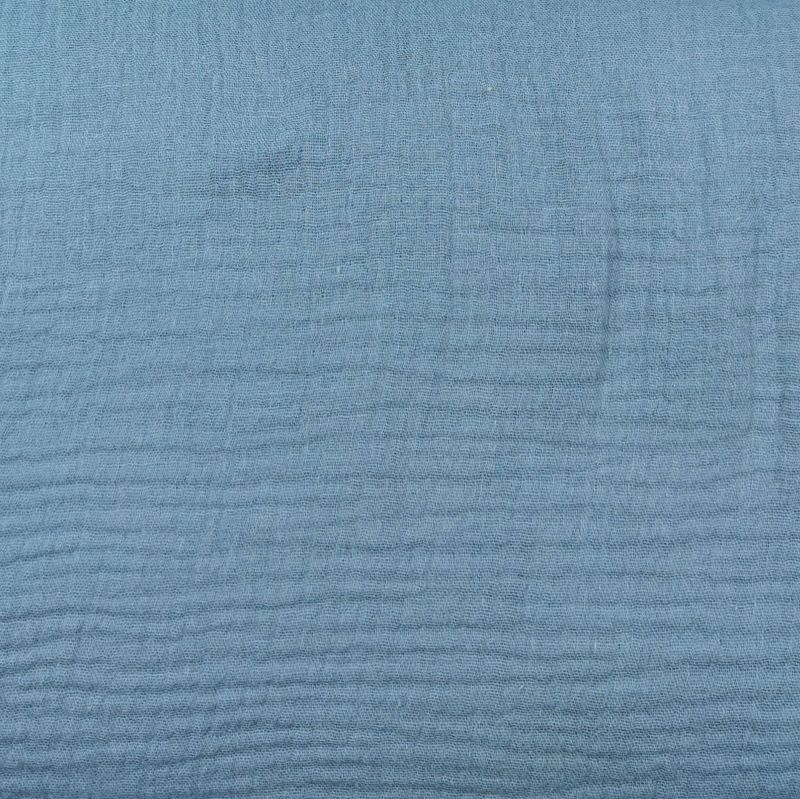 Bluse - Musselin Himmelsblau