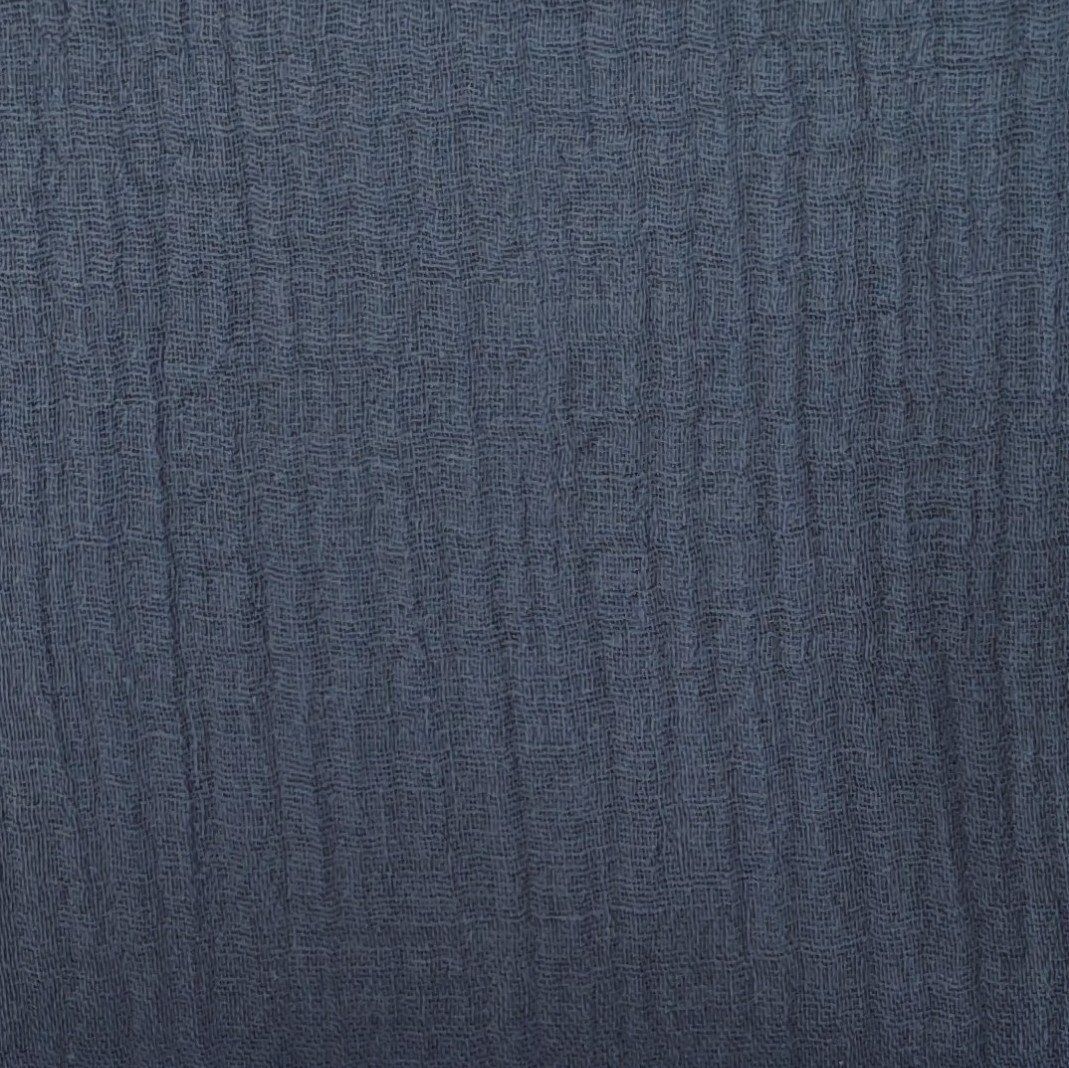 Bluse - Musselin Dunkelblau 