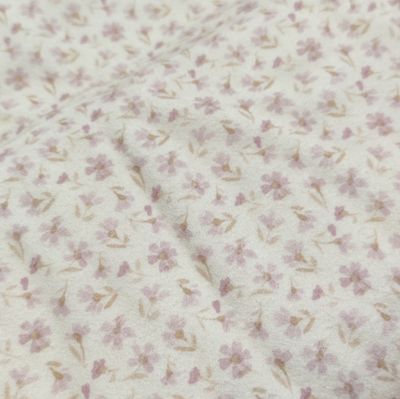 Mitwachshose - Soft Frottee Rosa Blümchen Mitwachshose - Soft Frottee Rosa Blümchen