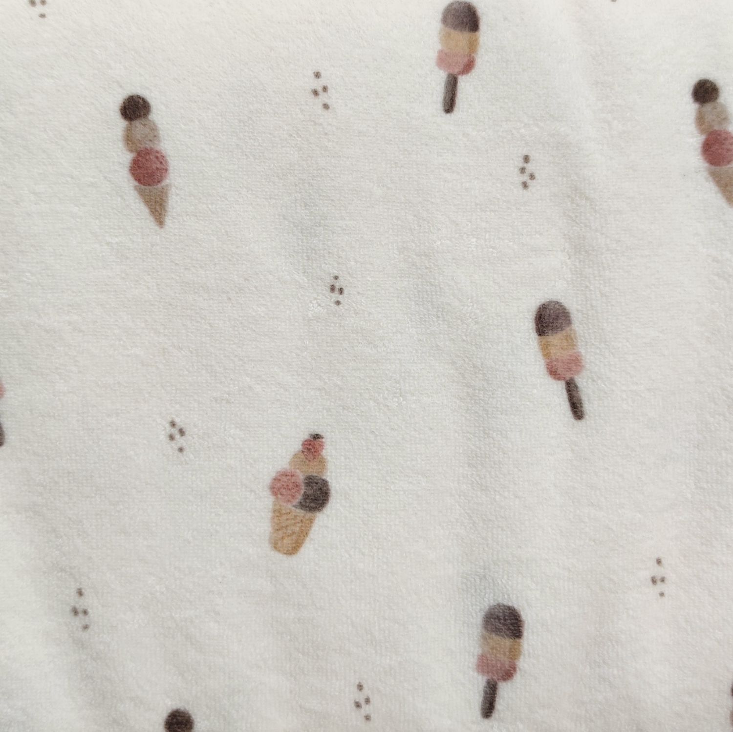 Soft Frottee Pulli - Eis 
