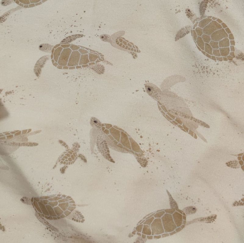 Jersey Shorts - Schildkröte Beige