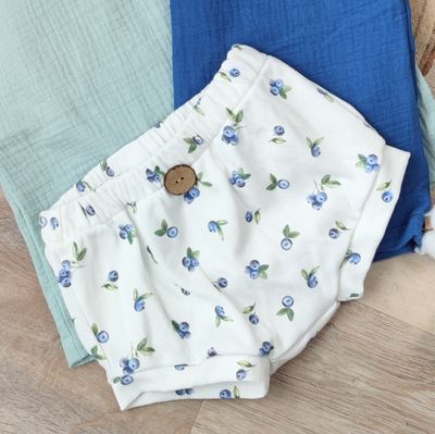 Bummie Rib Jersey - Blueberry 