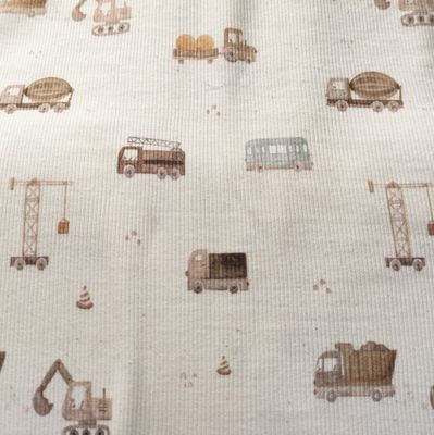 Halstuch mit Druckknöpfen - Rib Jersey - Baustelle Halstuch mit Druckknöpfen - Rib Jersey - Baustelle