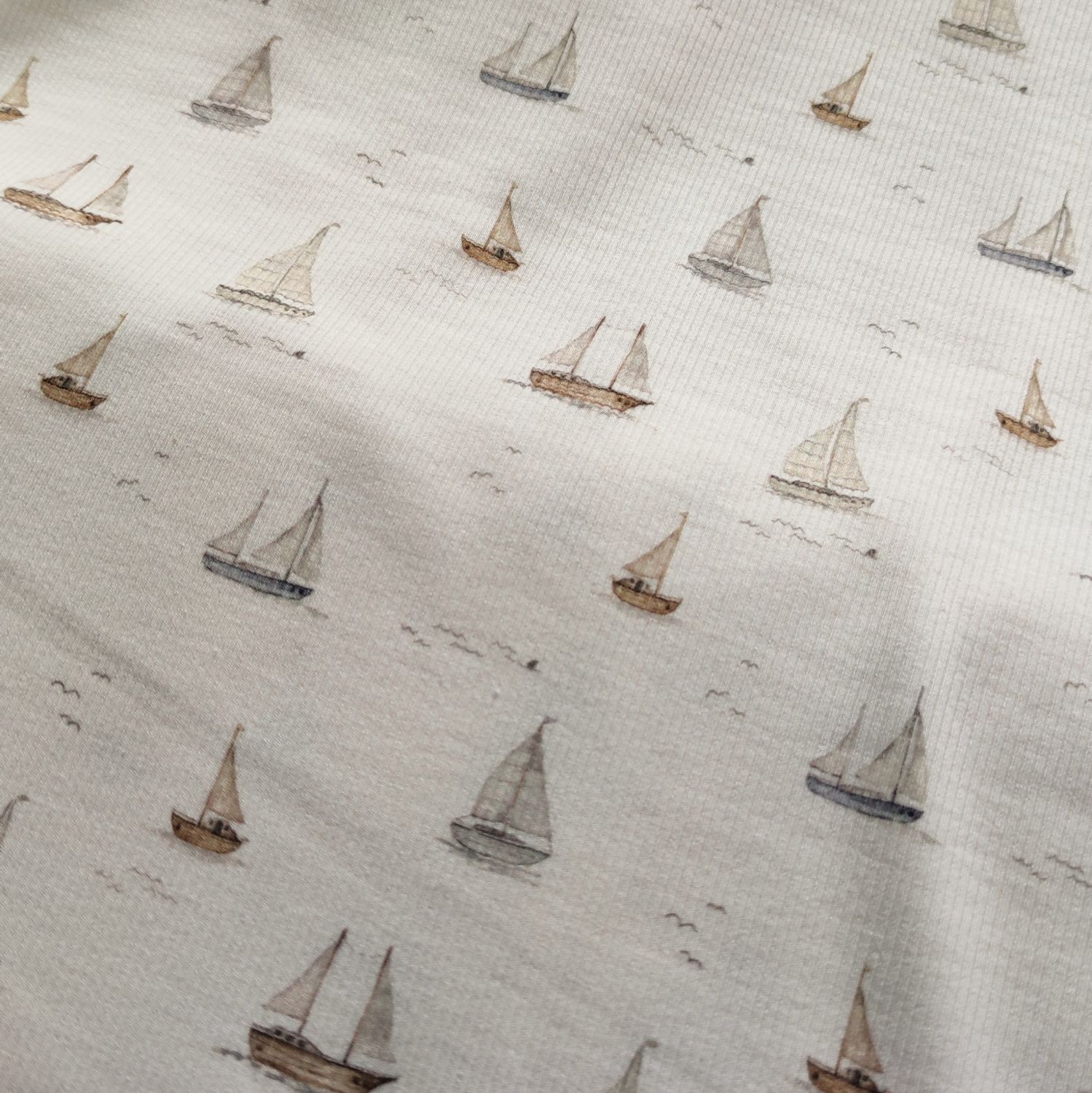 Rib Jersey Leggings - Sailing 