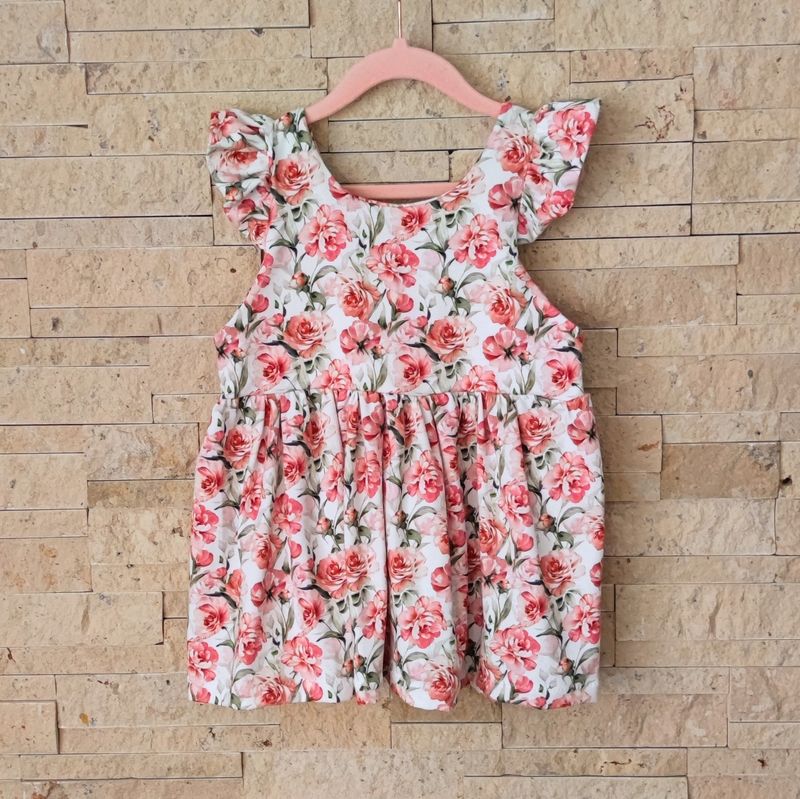 Sunshine Dress - Pfingstrosen 