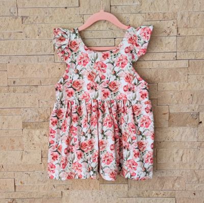 Sunshine Dress - Pfingstrosen 