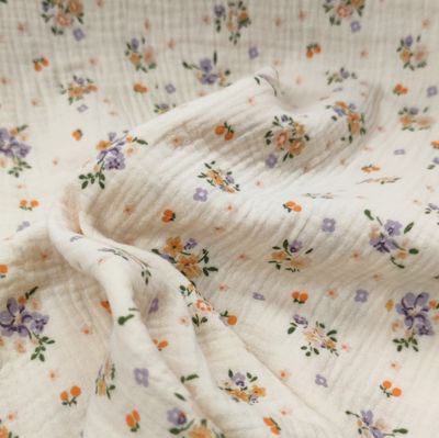 Romper - Musselin Boho Blüten 