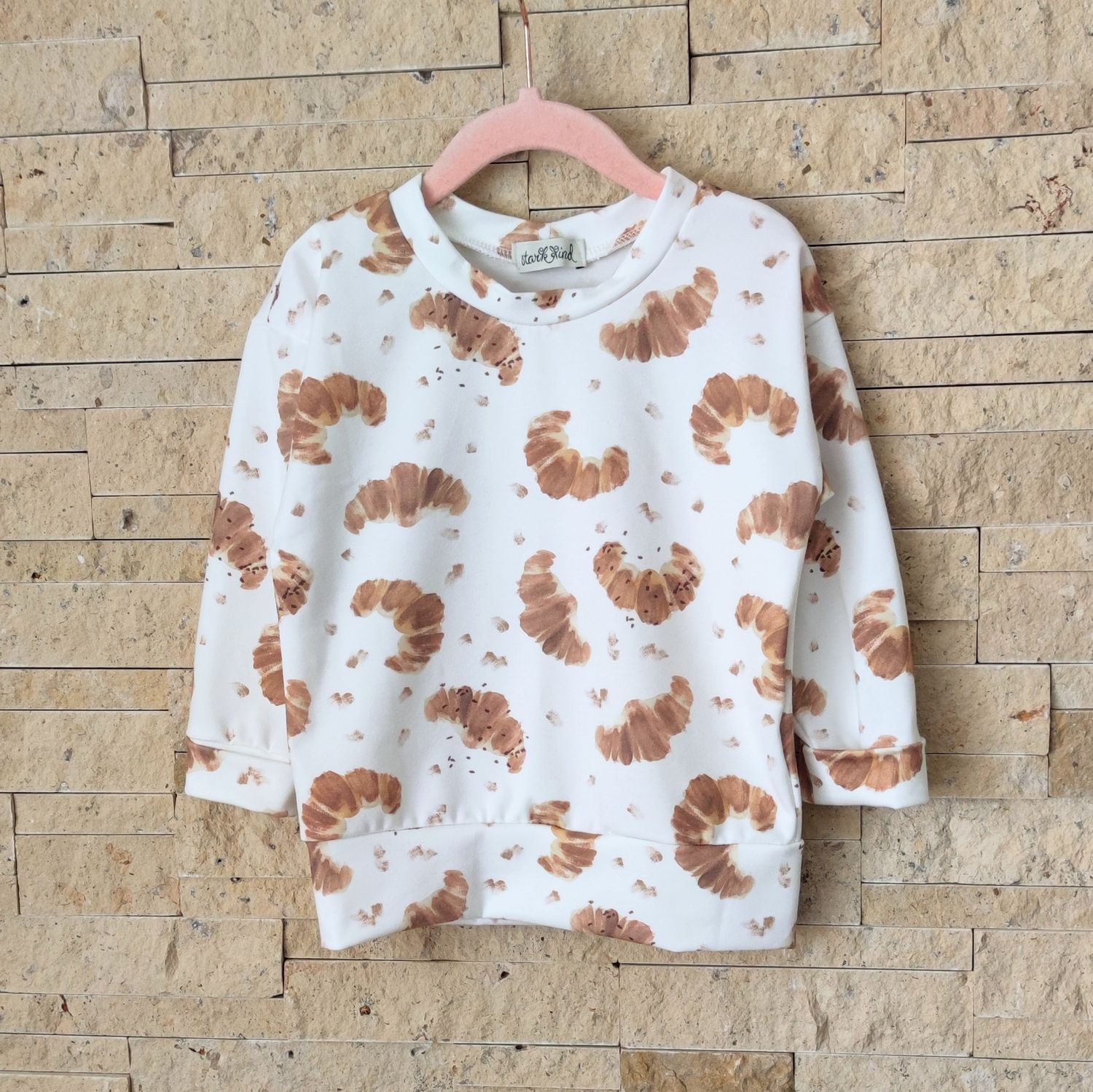 Jersey Pullover - Croissants 