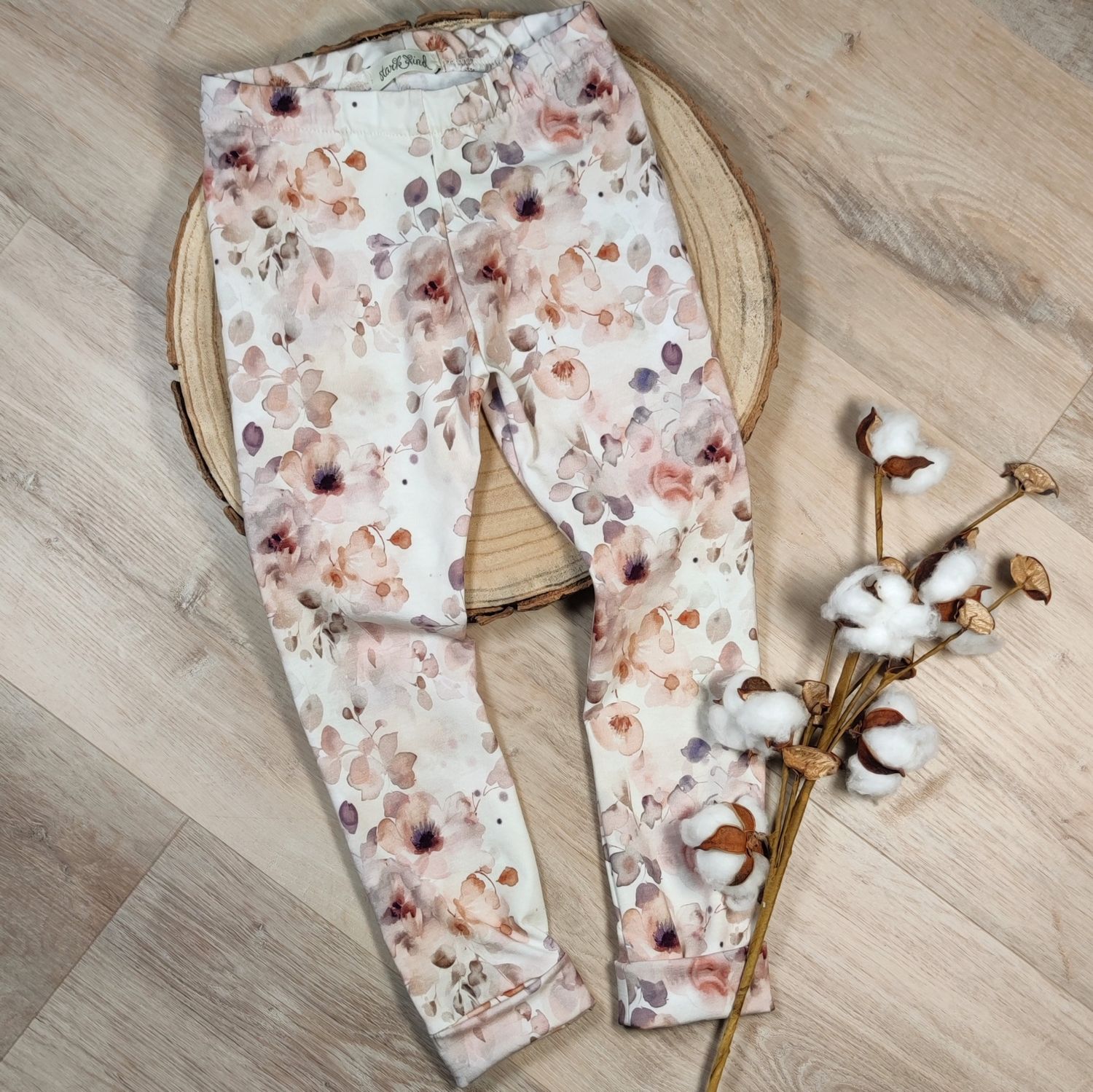 Leggings - Wasserblumen Mauve