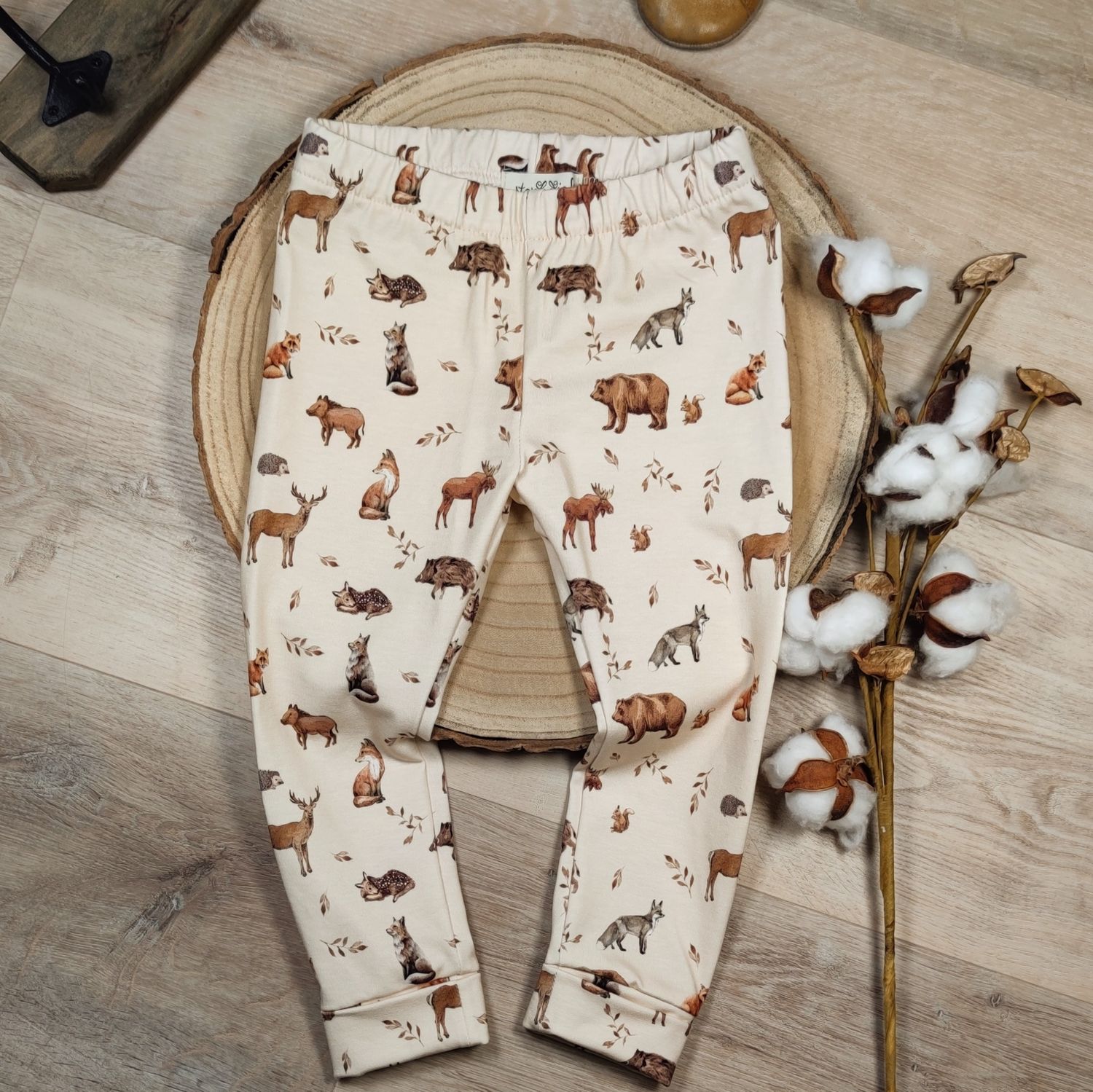 Leggings - Jersey Waldtiere 