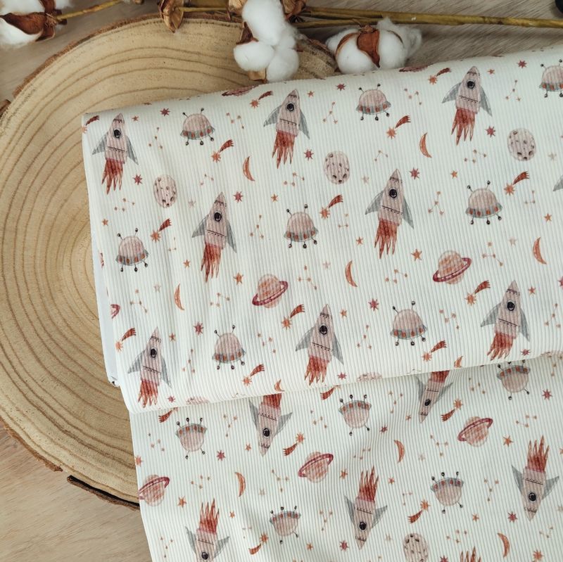 T-Shirt Rib Jersey - Rakete 