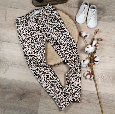(Sofortkauf) Leggings - Leo dunkel - Gr. 110/116 (Sofortkauf) Leggings - Leo dunkel - Gr. 110/116