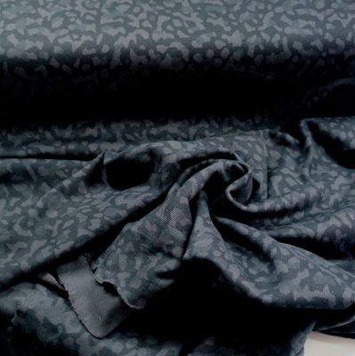 Halstuch mit Druckknöpfen - Rib Jersey (dicker) - Leo Schwarz Halstuch mit Druckknöpfen - Rib Jersey (dicker) - Leo Schwarz