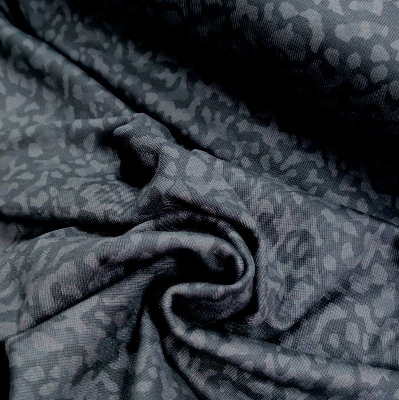 T-Shirt Rib Jersey (dicker) - Leo Schwarz 