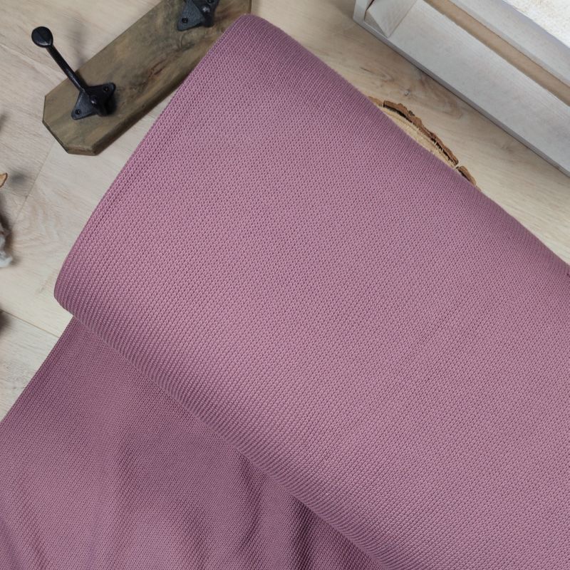 Oversized Strick Pullover - Mom Pulli - Plum