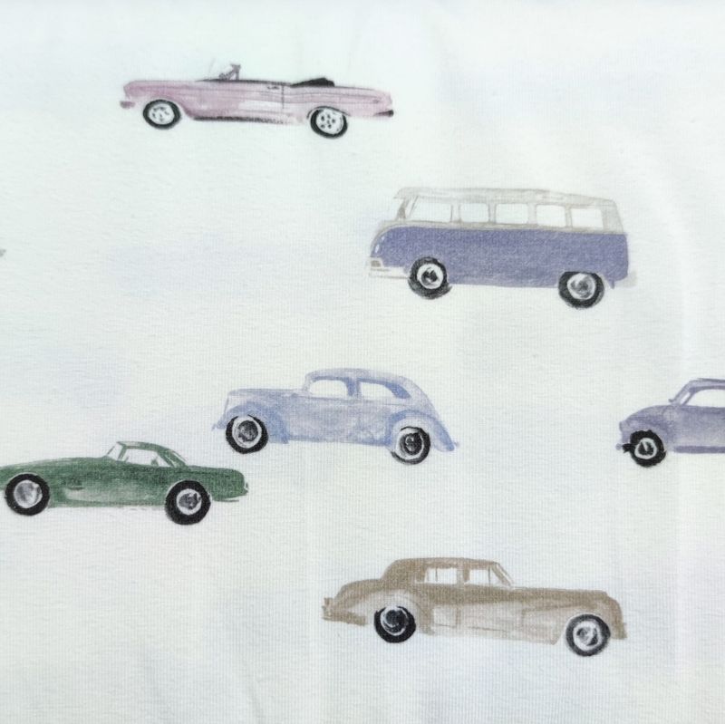 (Stoff) Jersey - Vintage Cars