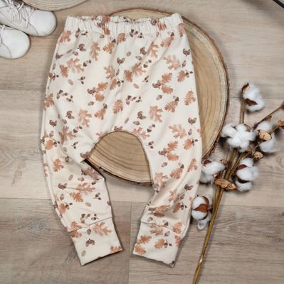 (Sofortkauf) Pants - French Terry Autumn Leaves - Gr. 86/92 (Sofortkauf) Pants - French Terry Autumn Leaves - Gr. 86/92
