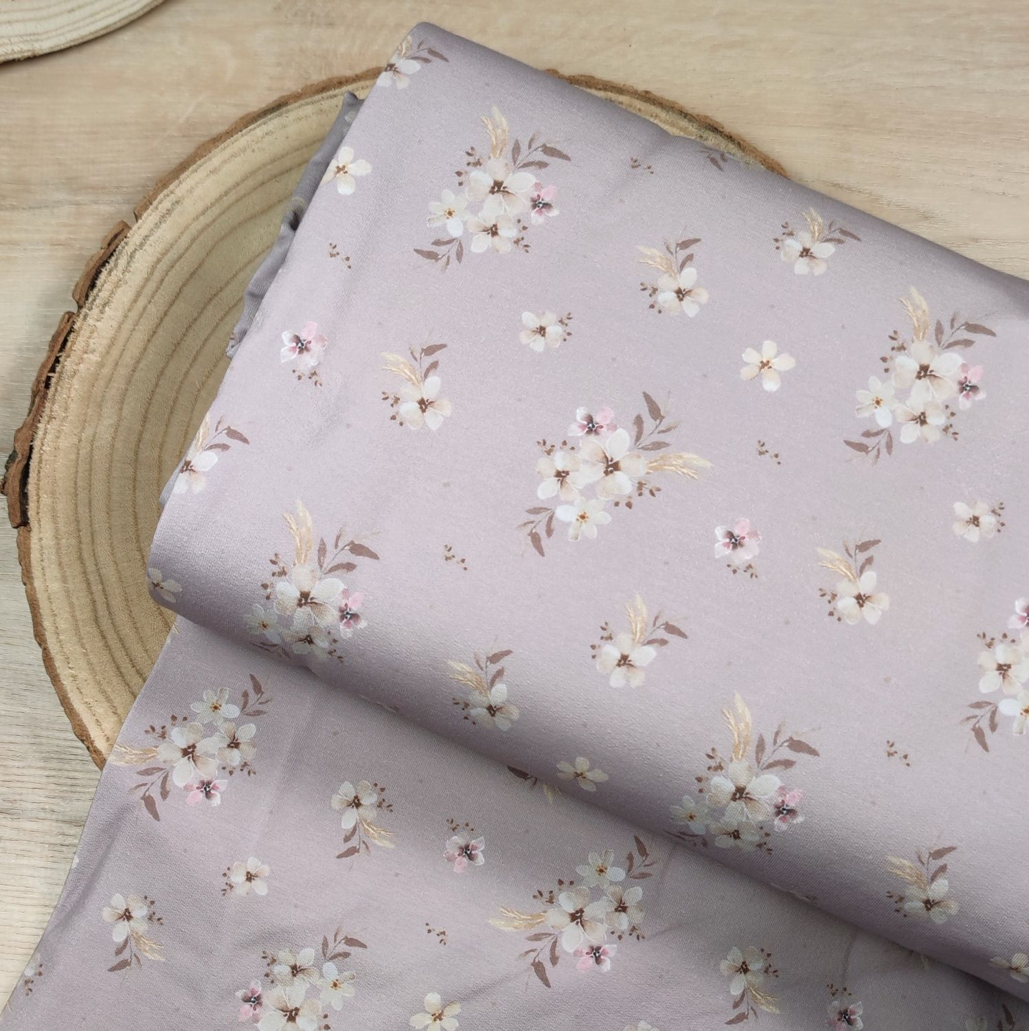 Sweater - Flowers Liliac Blush 