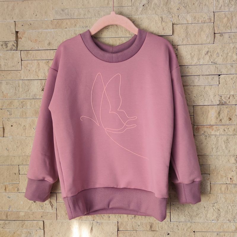 Sweater nach Wahl - mit Flockmotiv