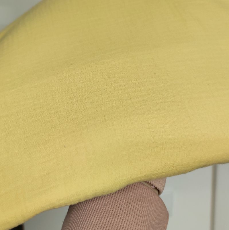 Musselin Hose - Hellgelb