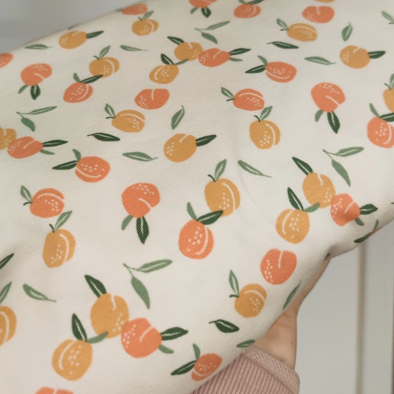 Rüschen Shirt - Kleiner Pfirsich 