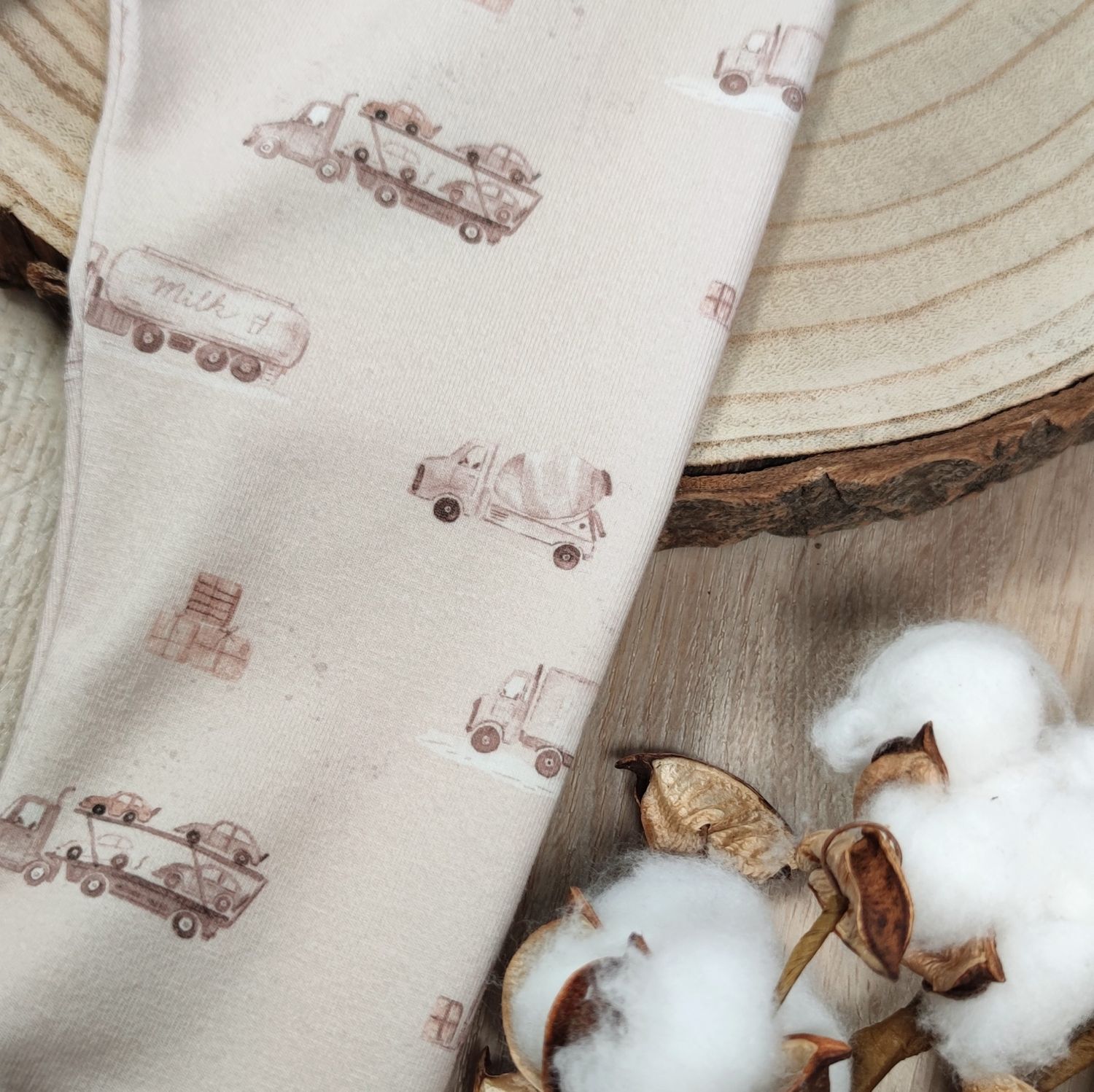 (Stoff) Jersey - Laster Beige 
