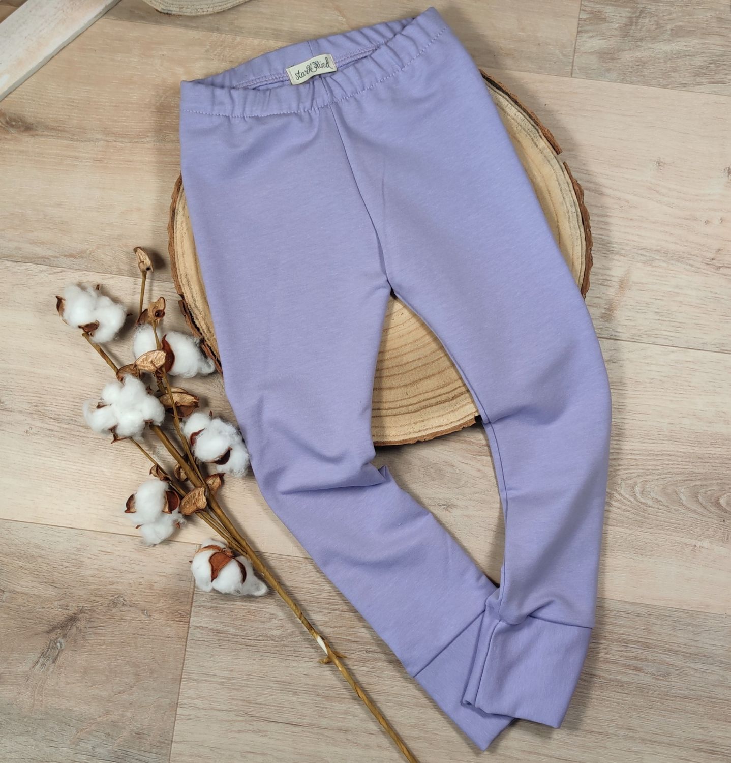 Leggings - French Terry Flieder 