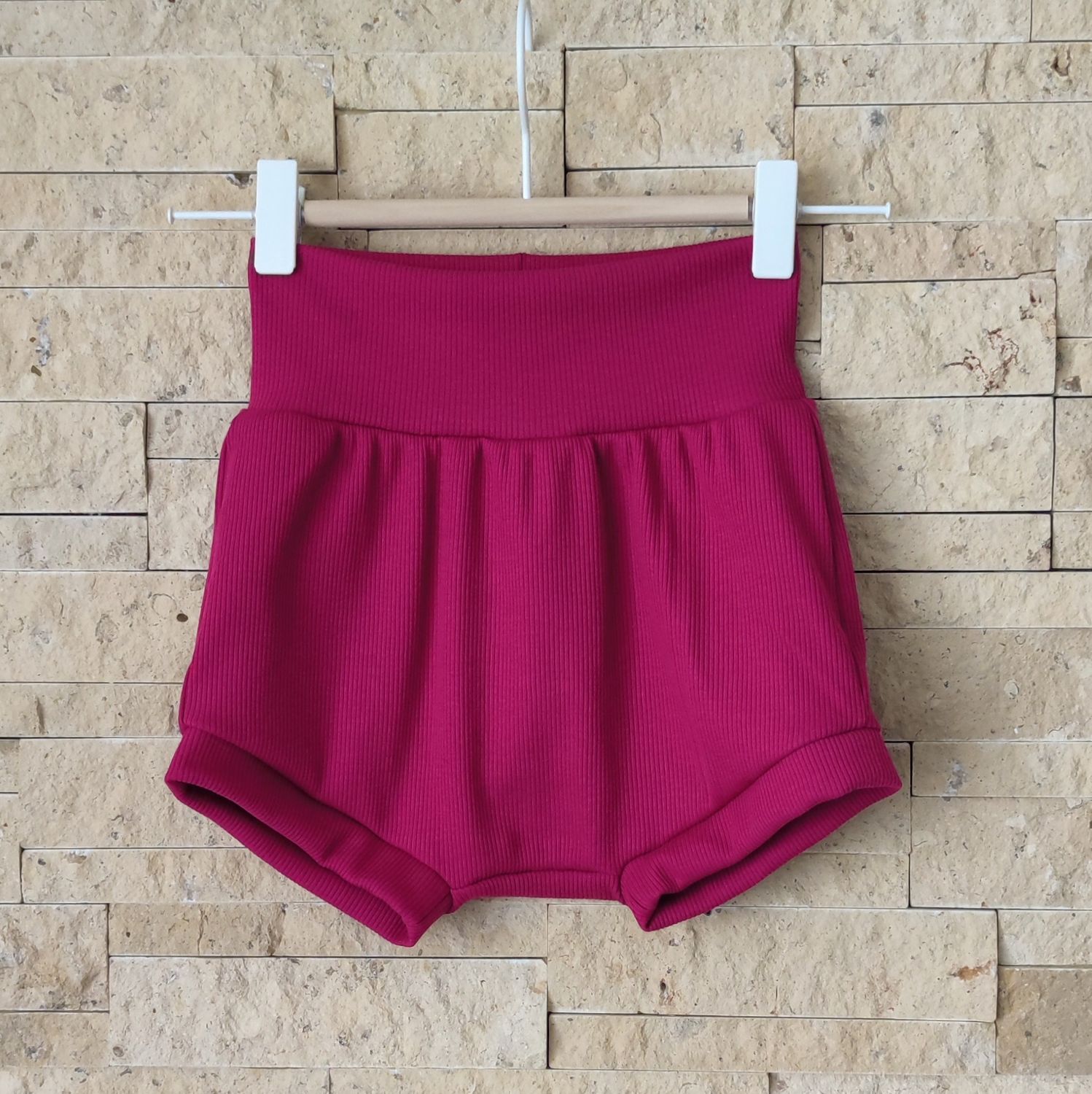 Bummie - Rib Jersey Magenta 