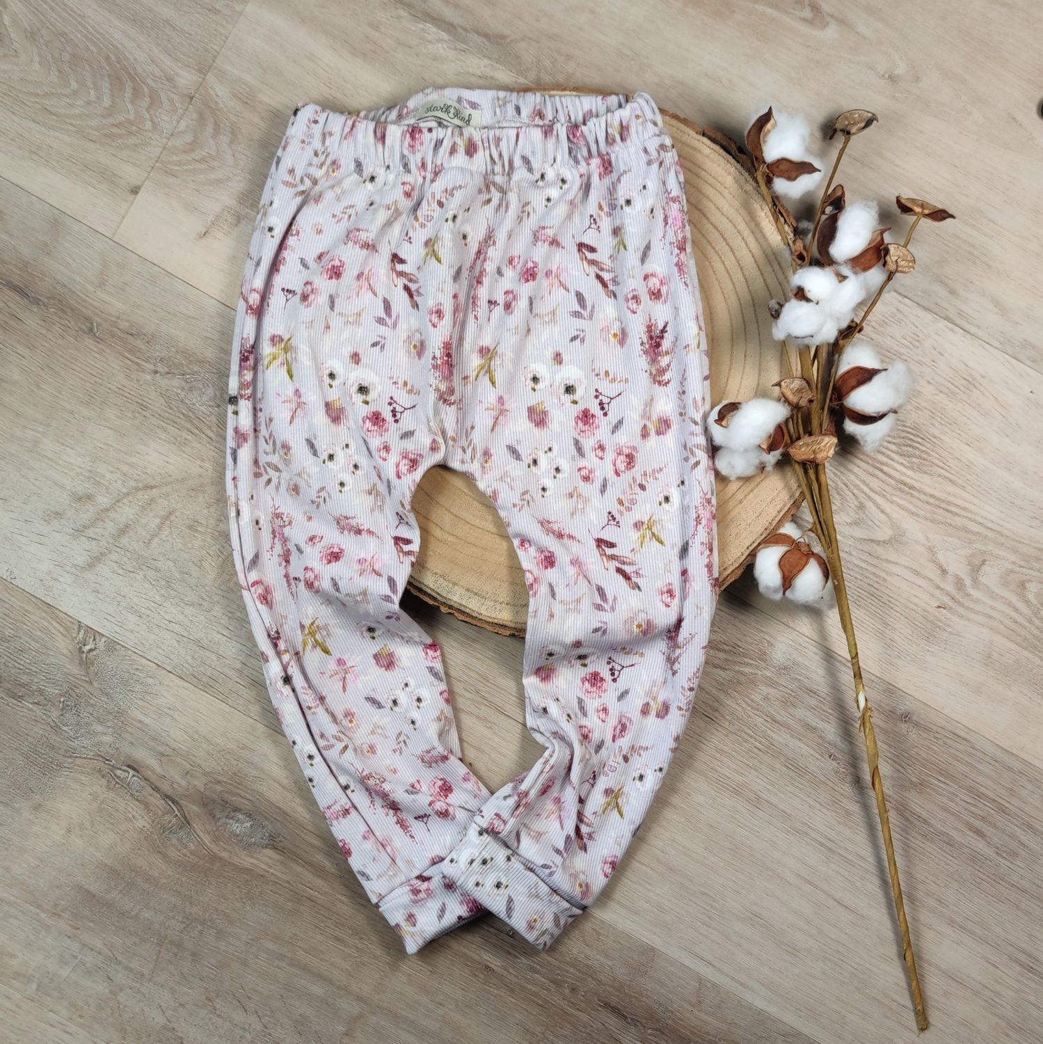 Rib Pants - Winterblumen 