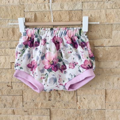 Bummie - Musselin Aquarellblüte Lila Bummie - Musselin Aquarellblüte Lila