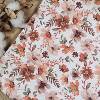 T-Shirt Rib Jersey - Herbstblüten T-Shirt Rib Jersey - Herbstblüten