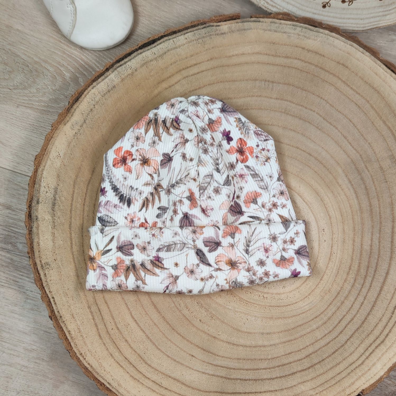 Rib Mütze - Blütenmeer Rib Mütze - Blütenmeer