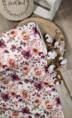 Pants - French Terry Aquarell Rose Mauve 