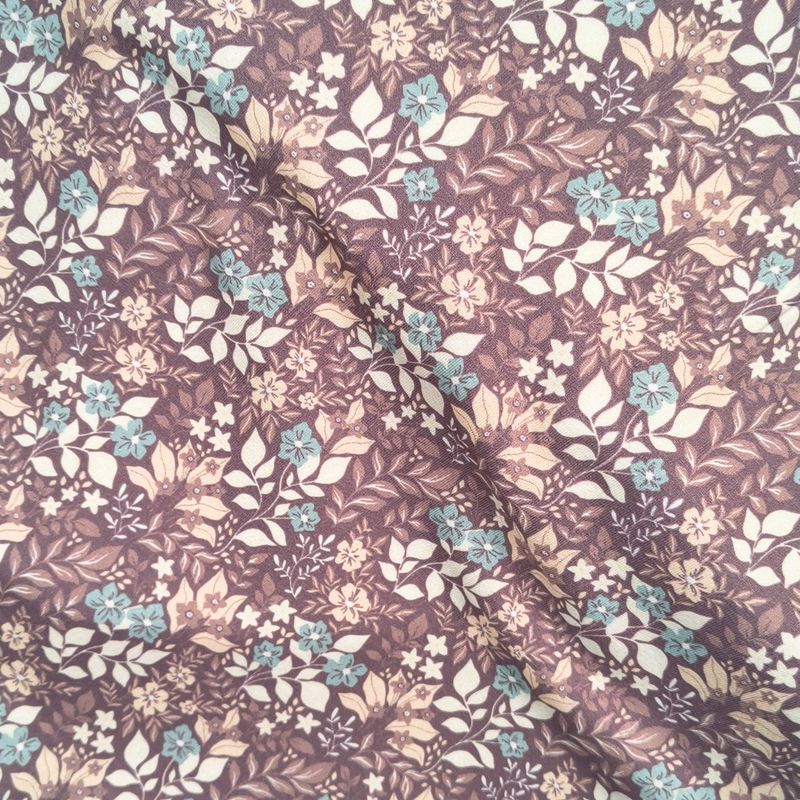 3/4 Capri Hose - Blumenmeer Mauve