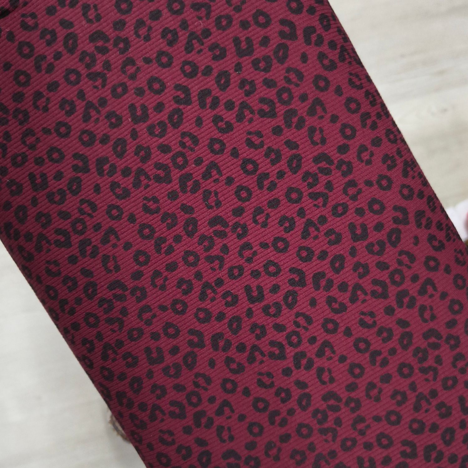 Pants - Rib Jersey Leo Bordeaux 