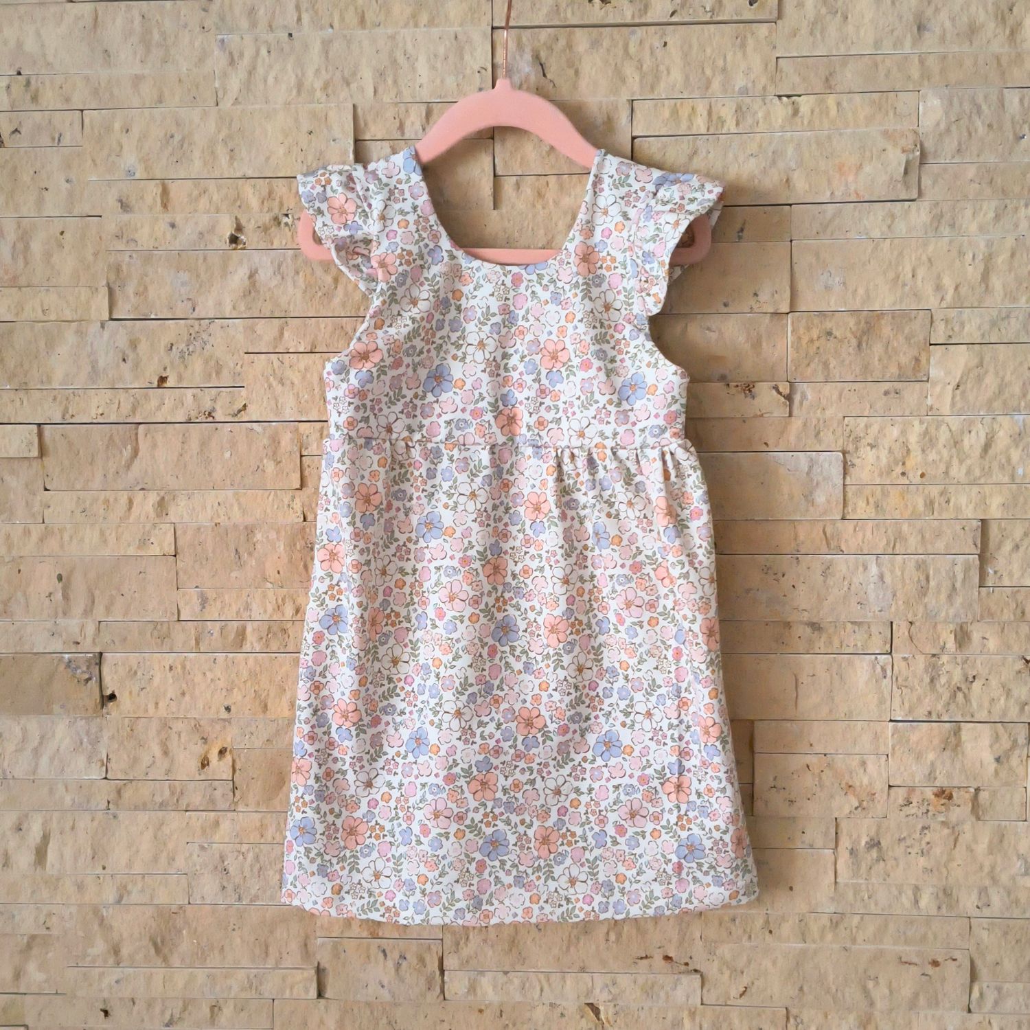 Sunshine Dress - Pastellblumen 