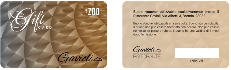 Gift Card € 200,00