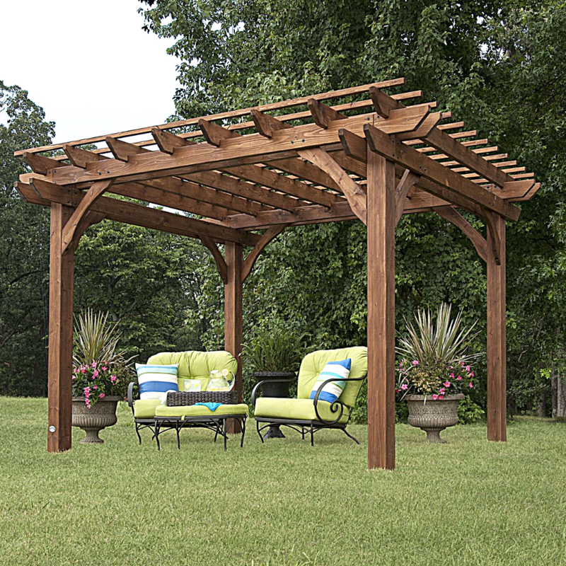 10&#39; x 10&#39; Pergola (Pressure Treated lumber) INSTALLED!