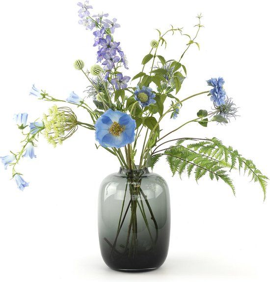 Vaas Artic Grey | Ø21 x H30 cm Vase the World