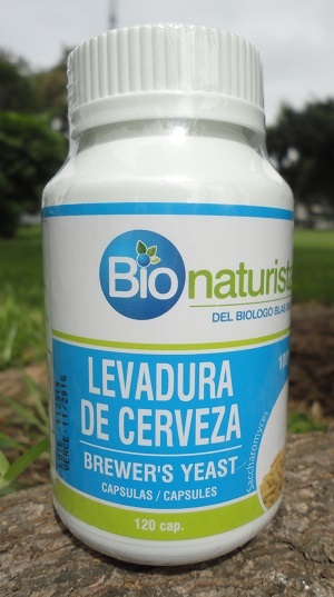 Levadura de cerveza 120 cápsulas