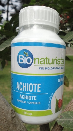 Achiote 120 cápsulas
