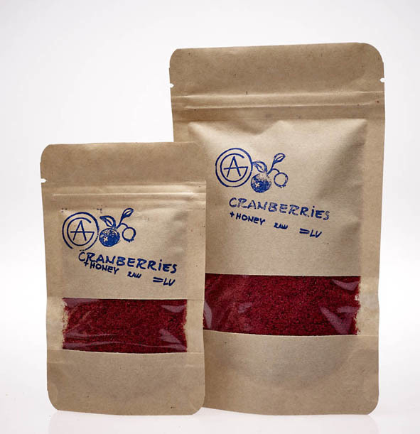 Dzērveņu ogu pulveris - Cranberries powder