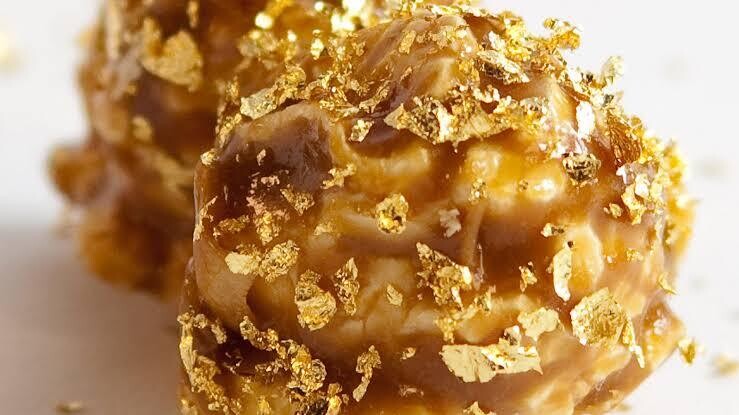 Gold Popcorn Caramel leaf